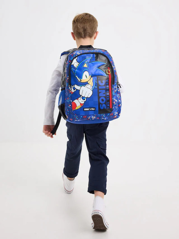 کیف کوله پشتی برند اسمیگل طرح سونیک پسرانه smiggle