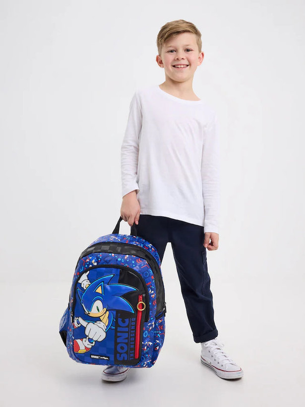 کیف کوله پشتی برند اسمیگل طرح سونیک پسرانه smiggle