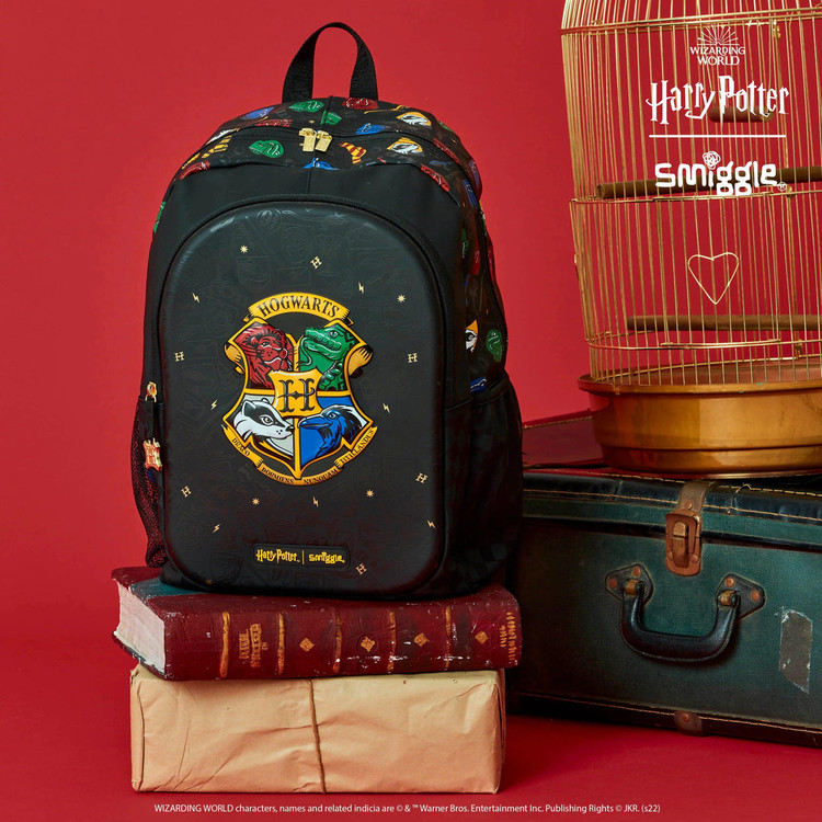 کیف کوله پشتی هری پاتر اسمیگل smiggle پسرانه دخترانه رنگ مشکی
