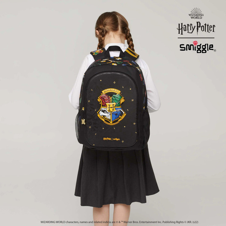 کیف کوله پشتی هری پاتر اسمیگل smiggle پسرانه دخترانه رنگ مشکی